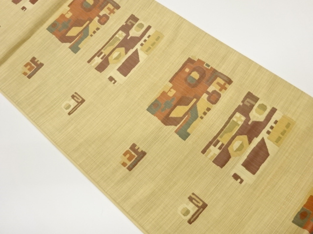 JAPANESE FUKURO OBI / WOVEN ABSTRACT